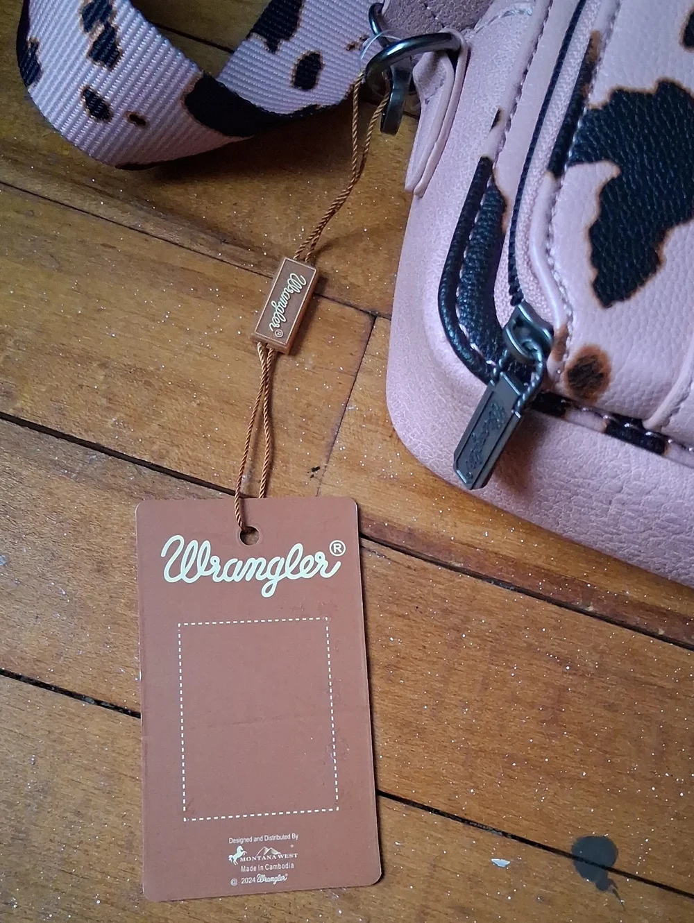 NWT! Pink Wrangler Crossbody